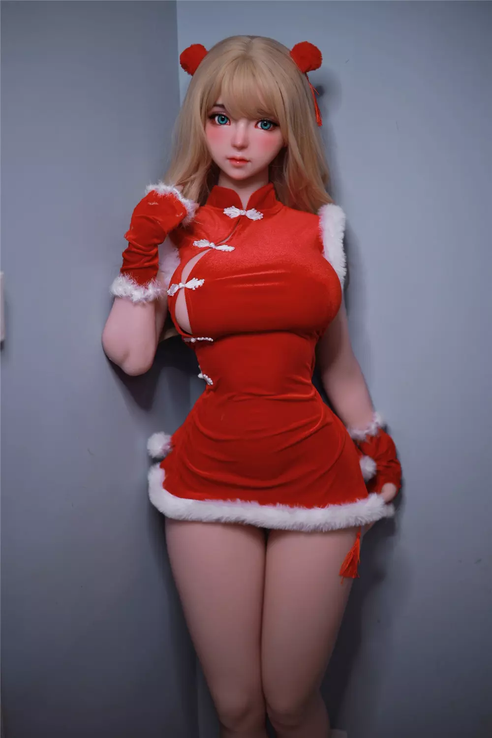 JY 161cm Silicone implanted hair Mili