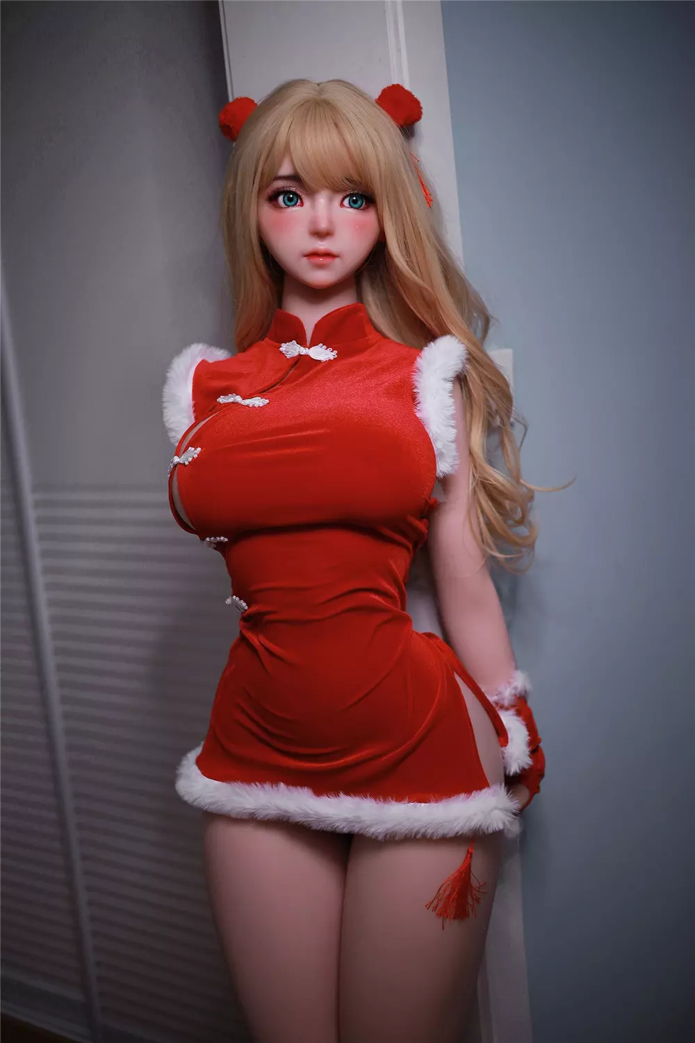 JY 161cm Silicone implanted hair Mili