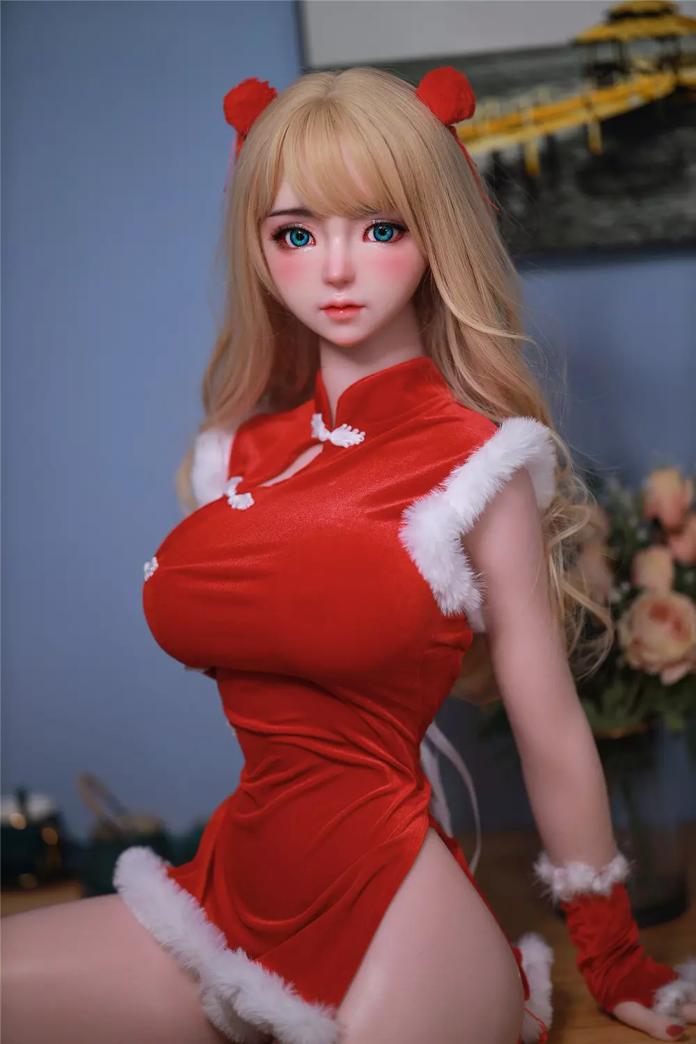 JY 161cm Silicone implanted hair Mili