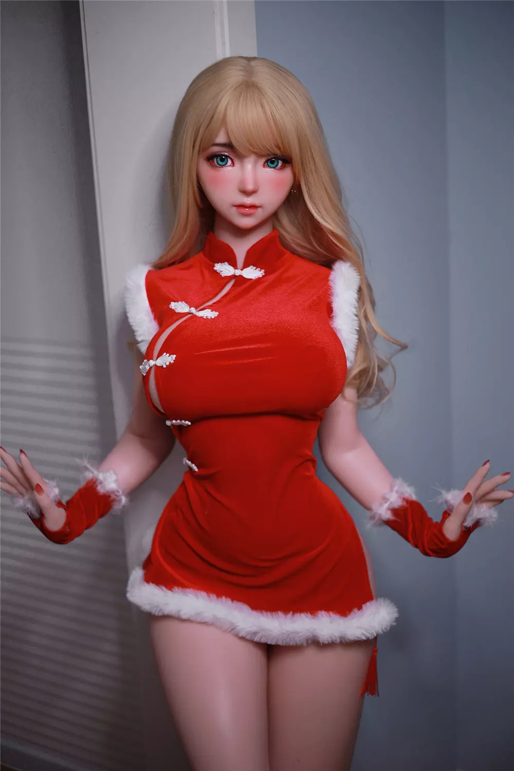JY 161cm Silicone implanted hair Mili