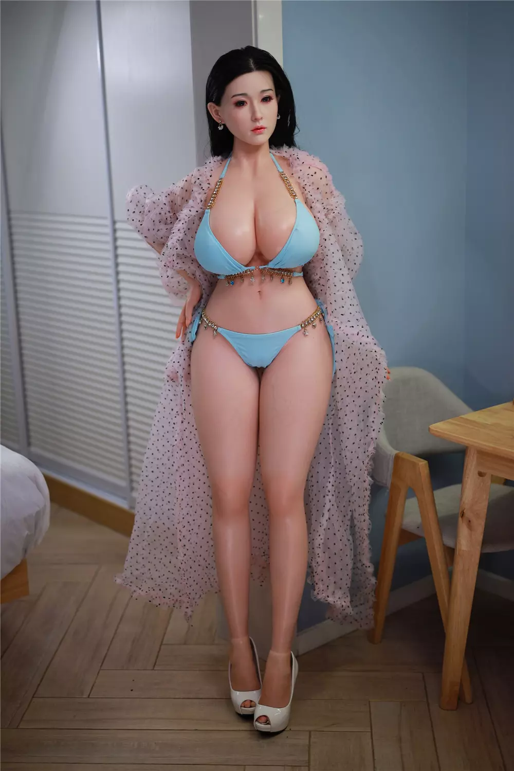 JY 162cm Silicone implanted Black hair Ying