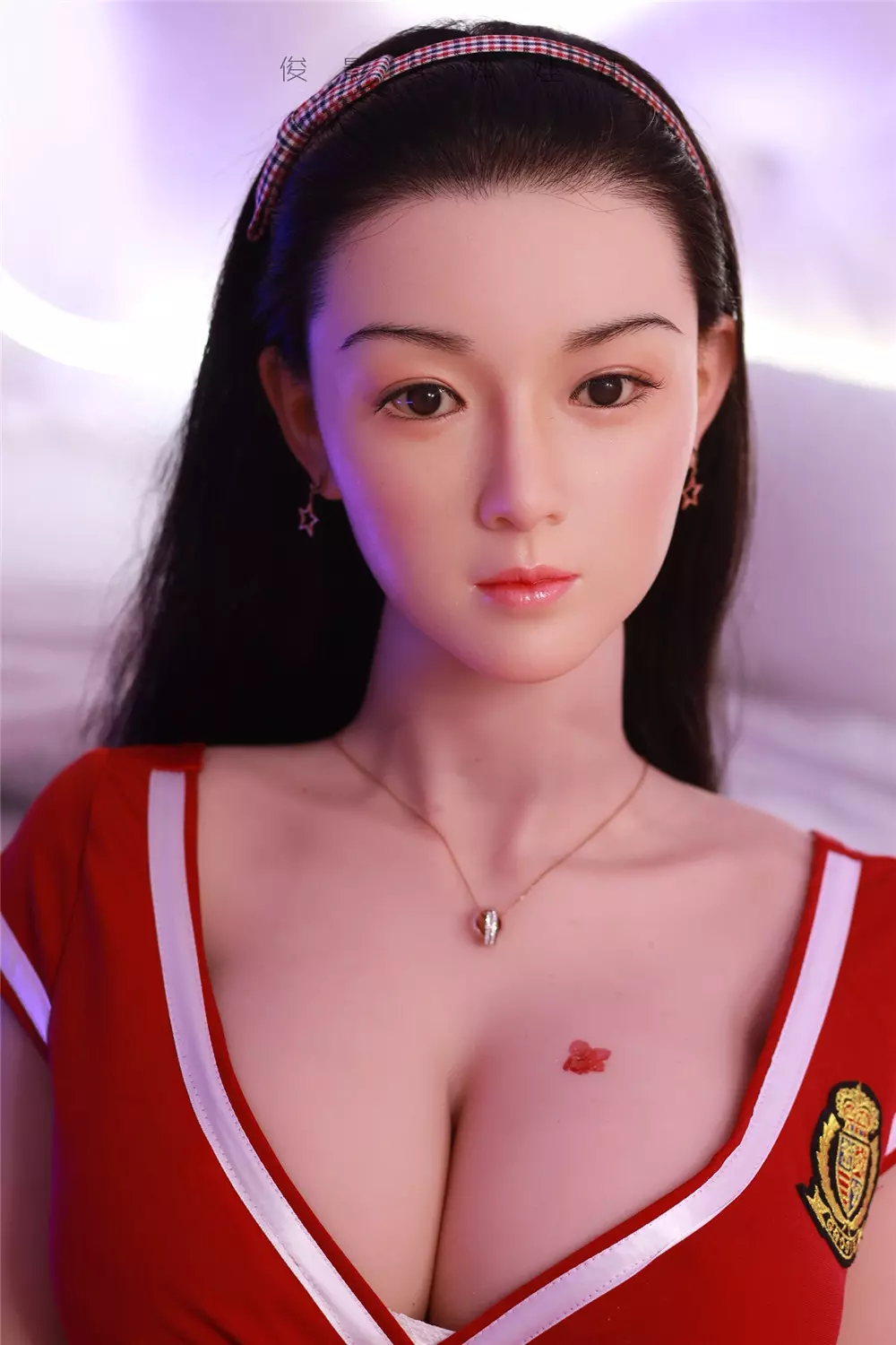 JY 164cm Silicone Head with TPE Body implanted hair Ron