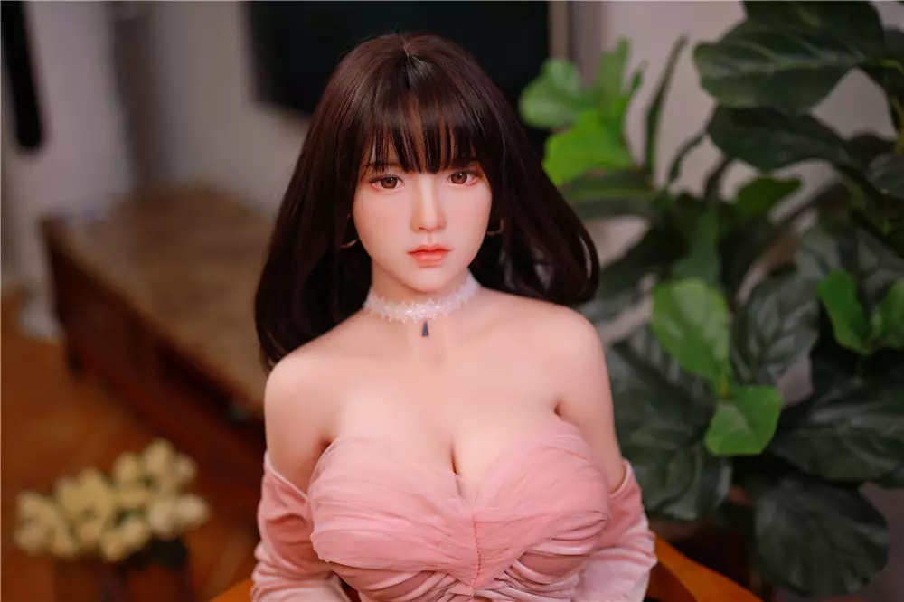 JY 161cm Silicone Head with TPE Body implanted hair Xu