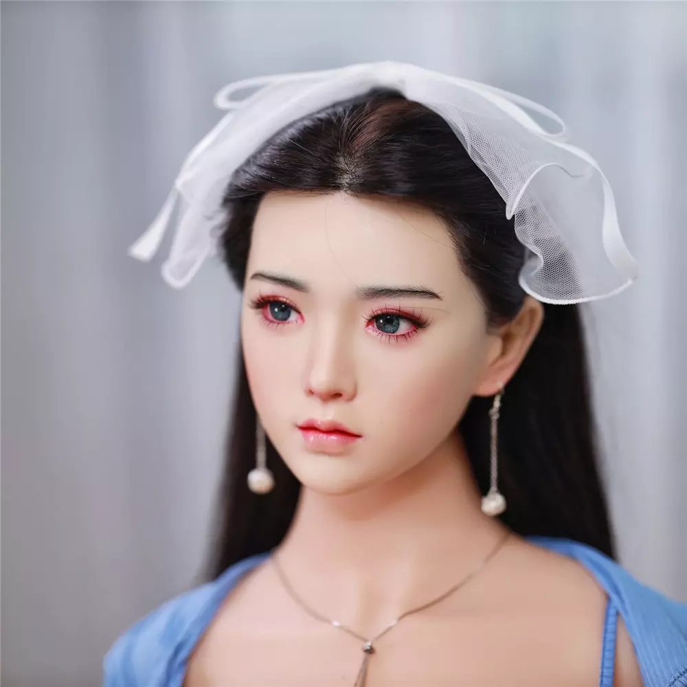 JY 170cm Silicone Head with TPE Body implanted hair Hellen