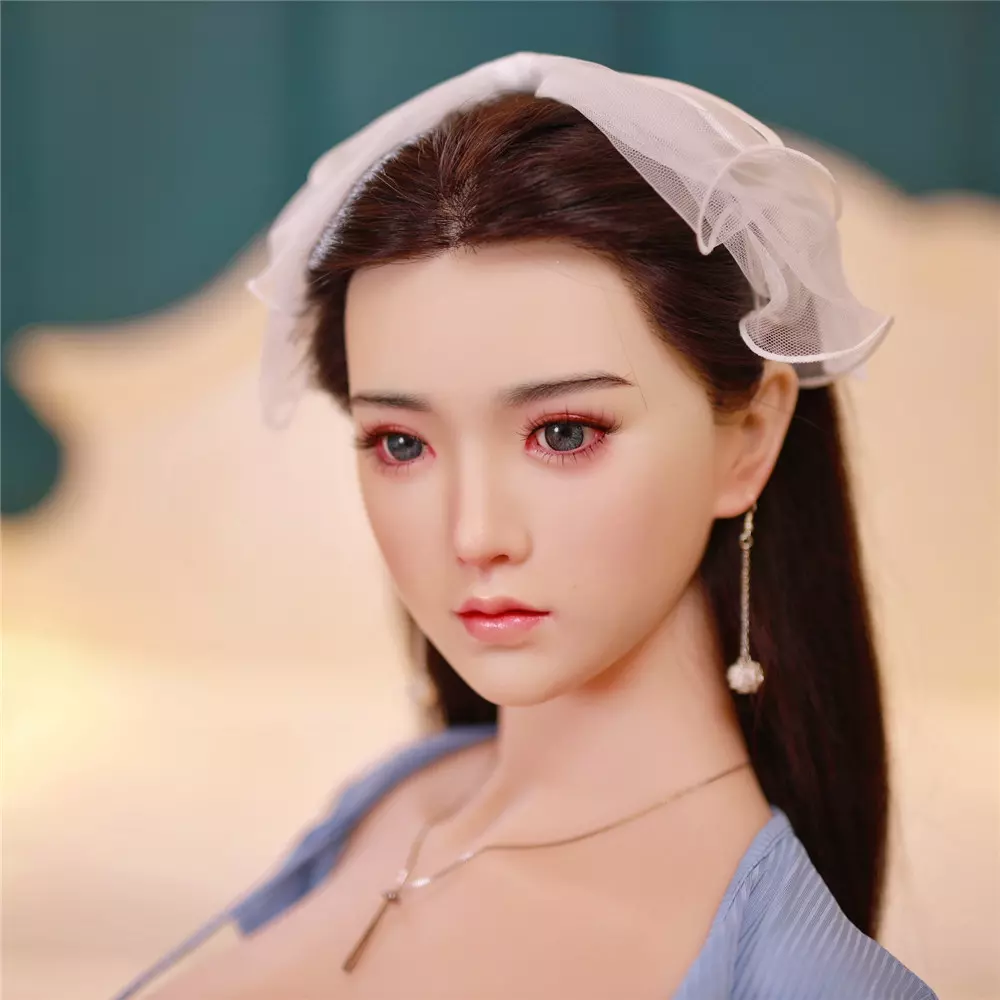 JY 170cm Silicone Head with TPE Body implanted hair Hellen