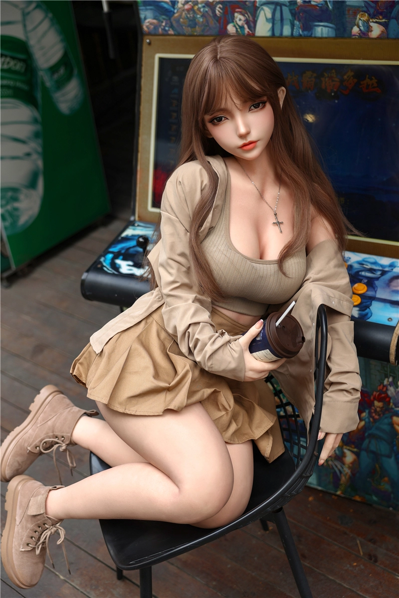 JYDOLL 160cm ROS Mouth Real Silicone Sex Doll Head#Qian Xia