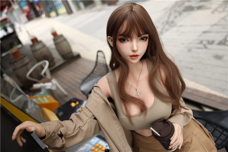 JYDOLL 160cm ROS Mouth Real Silicone Sex Doll Head#Qian Xia