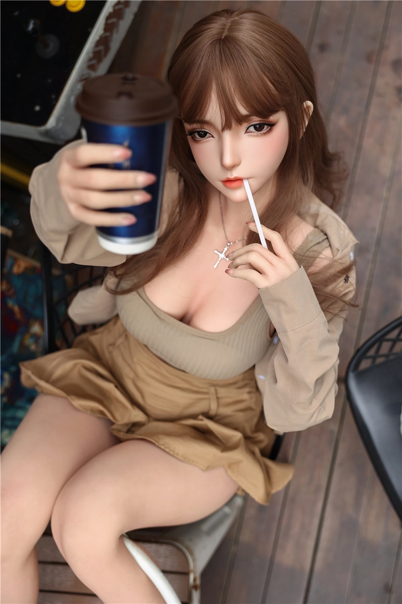 JYDOLL 160cm ROS Mouth Real Silicone Sex Doll Head#Qian Xia