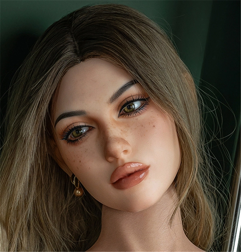 Irontech Silicone sex doll Head#R4 Silky Cream Skin