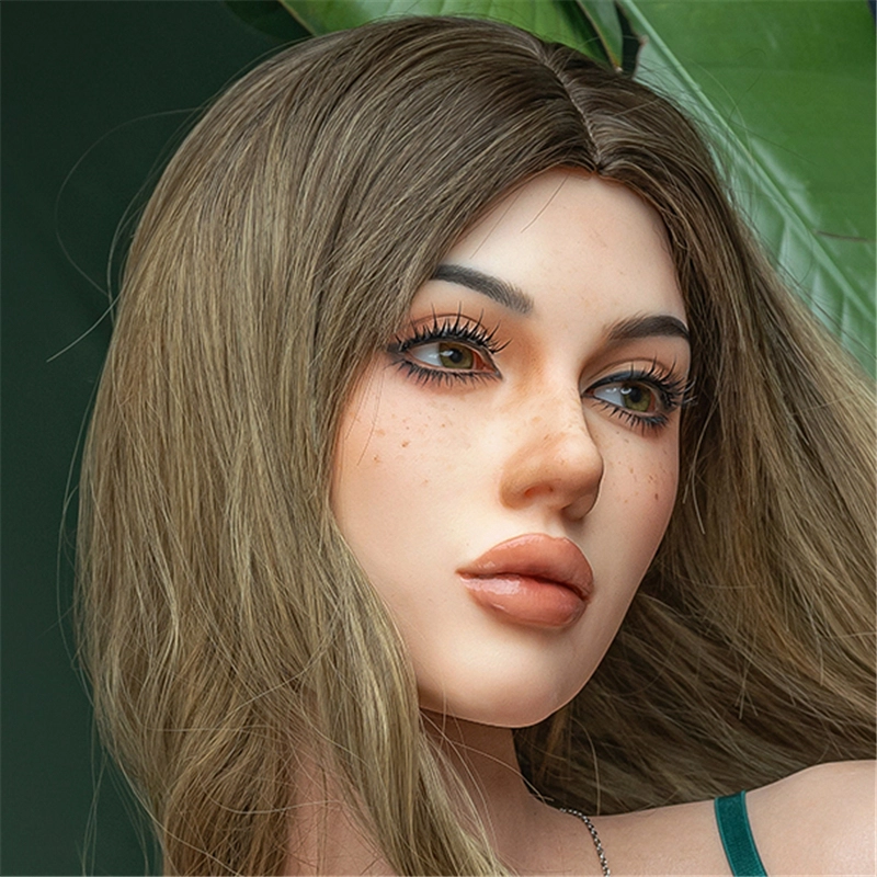 Irontech Silicone sex doll Head#R4 Silky Cream Skin