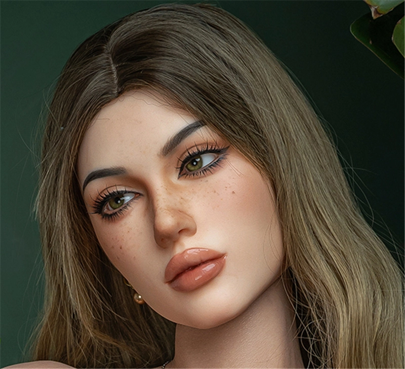 Irontech Silicone sex doll Head#R4 Silky Cream Skin
