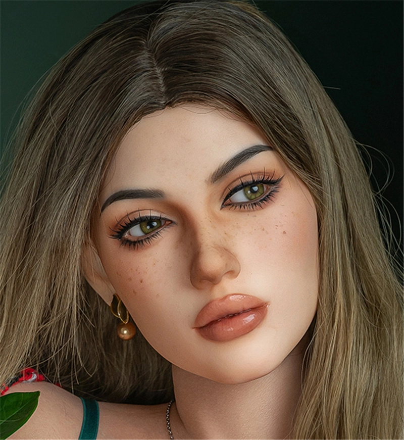 Irontech Silicone sex doll Head#R4 Silky Cream Skin
