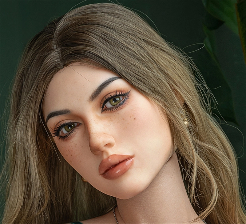 Irontech Silicone sex doll Head#R4 Silky Cream Skin