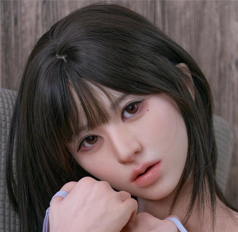 Irontech Silicone sex doll Head#R7 ROS Mouth Natural Skin