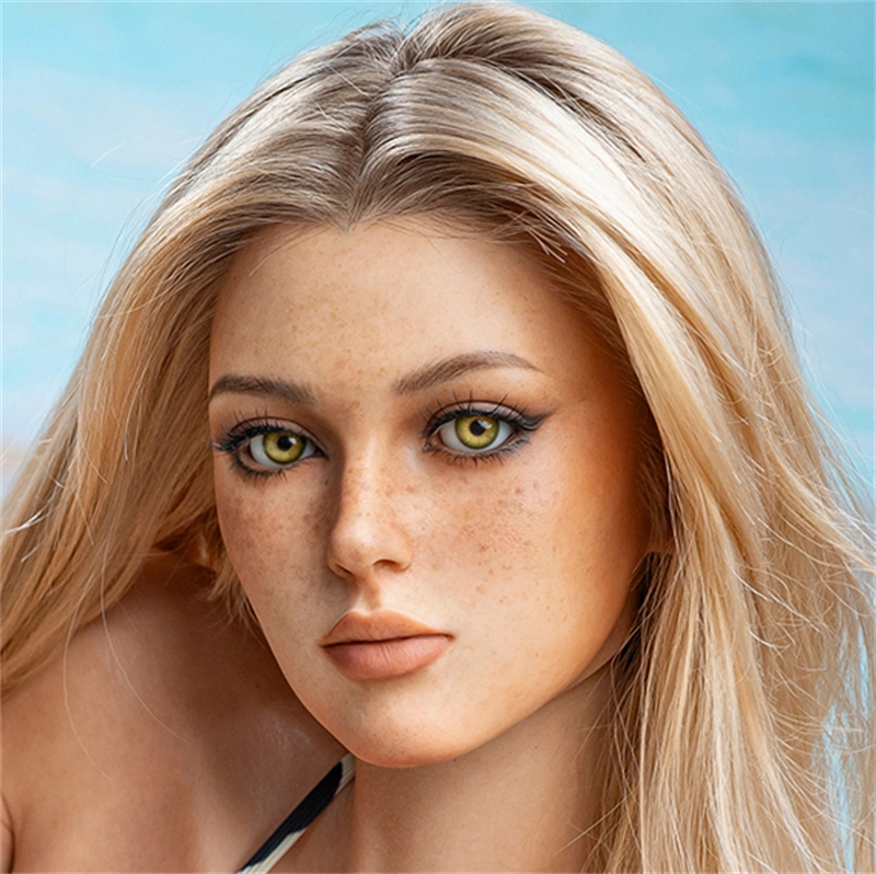 Irontech ROS Mouth Silicone sex doll Head#R5 Silky Cream Skin