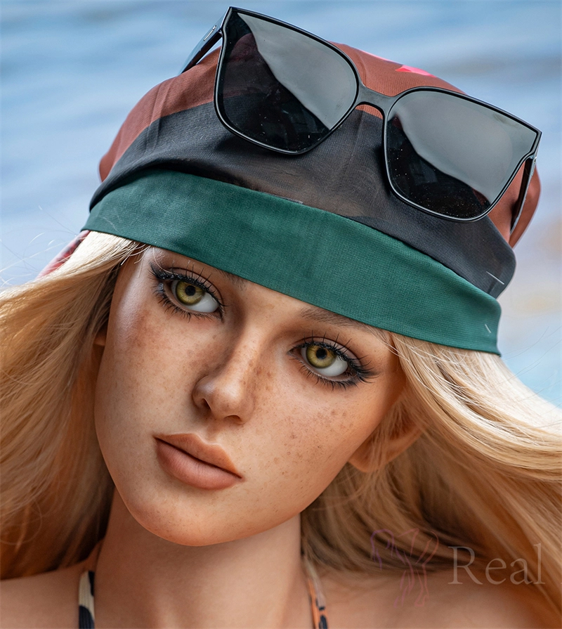 Irontech ROS Mouth Silicone sex doll Head#R5 Silky Cream Skin
