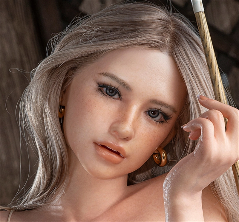 Irontech ROS Mouth Silicone sex doll Head#R8 Natural Skin