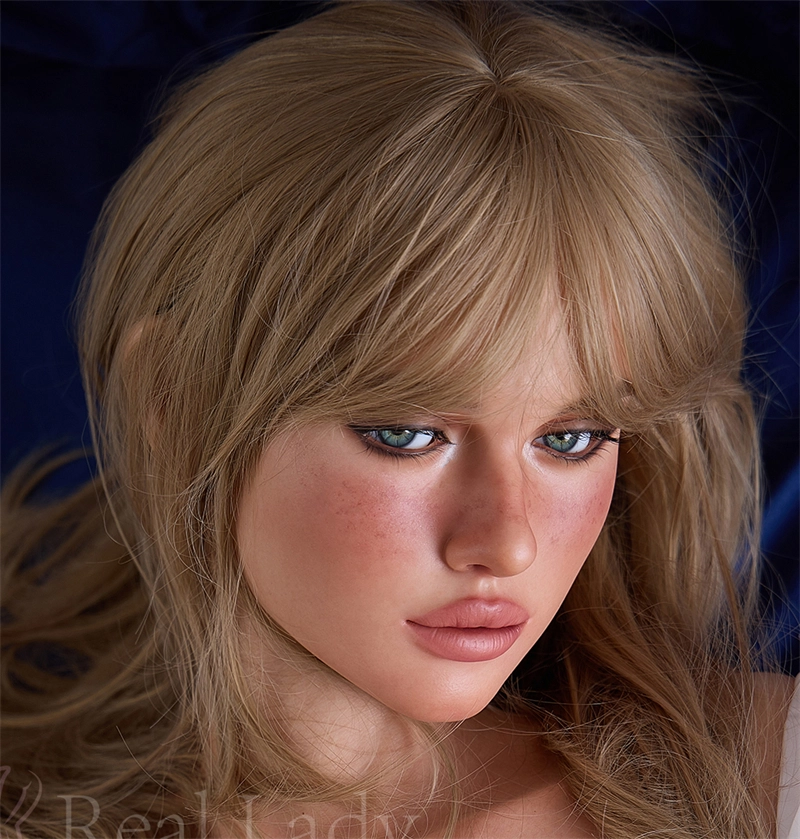 Irontech Silicone sex doll Head#R4 ROS Mouth, Silky Cream