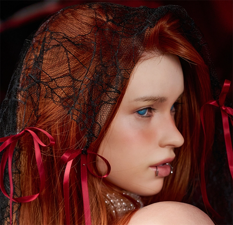 Irontech Silicone sex doll Head#R12 ROS Mouth Max Natutal Skin