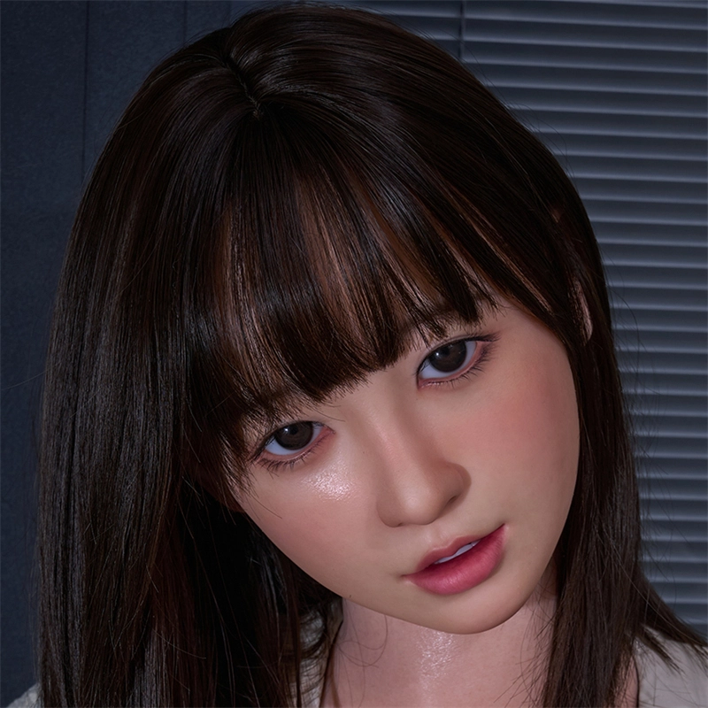 Irontech Silicone sex doll Head#A5 ROS Max Mouth Silk Grow Skin