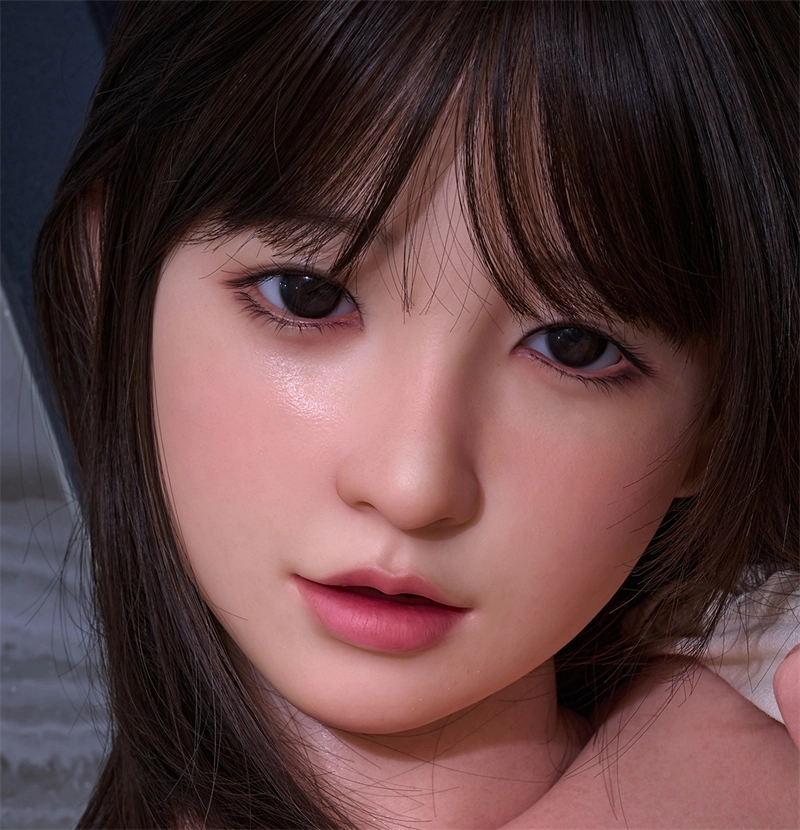 Irontech Silicone sex doll Head#A5 ROS Max Mouth Silk Grow Skin