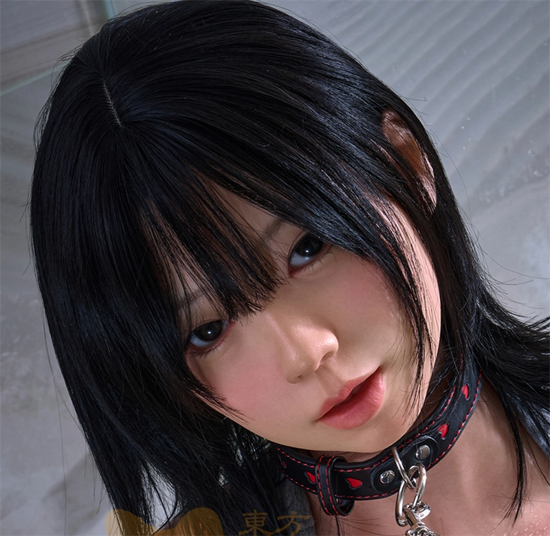 Irontech Silicone sex doll Head#A6 ROS Max Mouth Silk Grow Skin