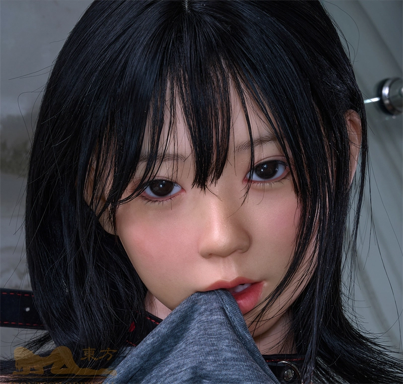 Irontech Silicone sex doll Head#A6 ROS Max Mouth Silk Grow Skin