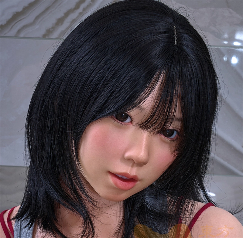 Irontech Silicone sex doll Head#A6 ROS Max Mouth Silk Grow Skin