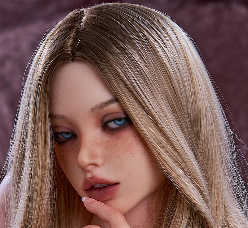 Irontech Silicone sex doll Head#B2 ROS Max Mouth Silk Grow Skin