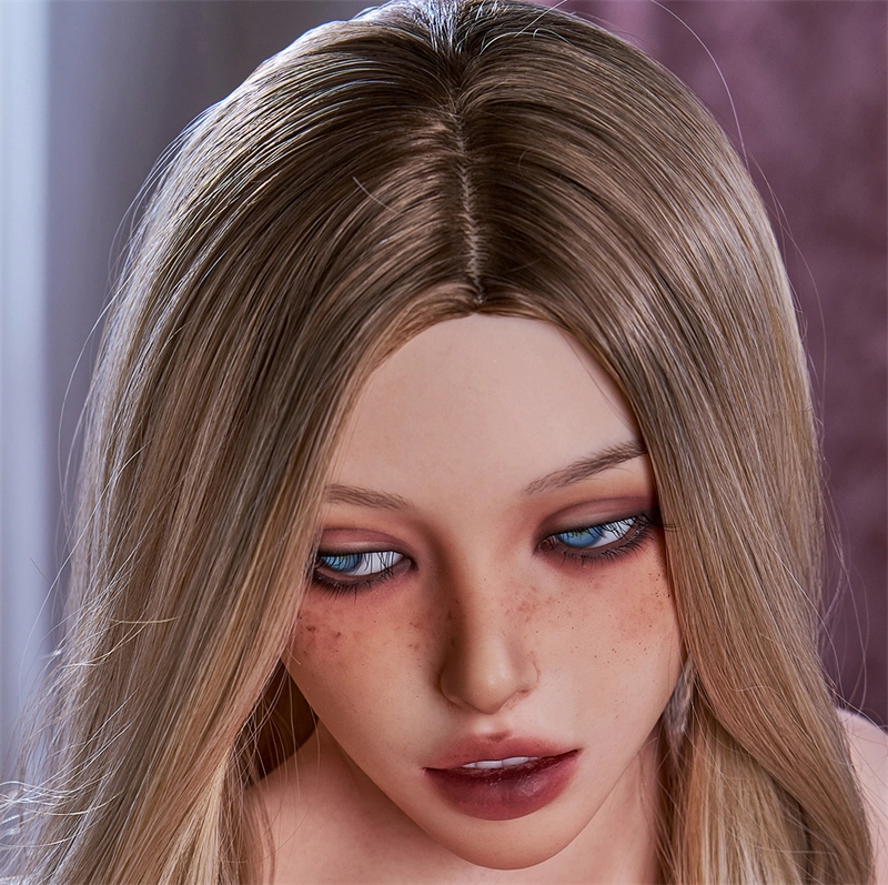 Irontech Silicone sex doll Head#B2 ROS Max Mouth Silk Grow Skin