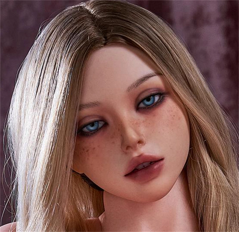 Irontech Silicone sex doll Head#B2 ROS Max Mouth Silk Grow Skin
