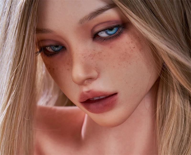 Irontech Silicone sex doll Head#B2 ROS Max Mouth Silk Grow Skin