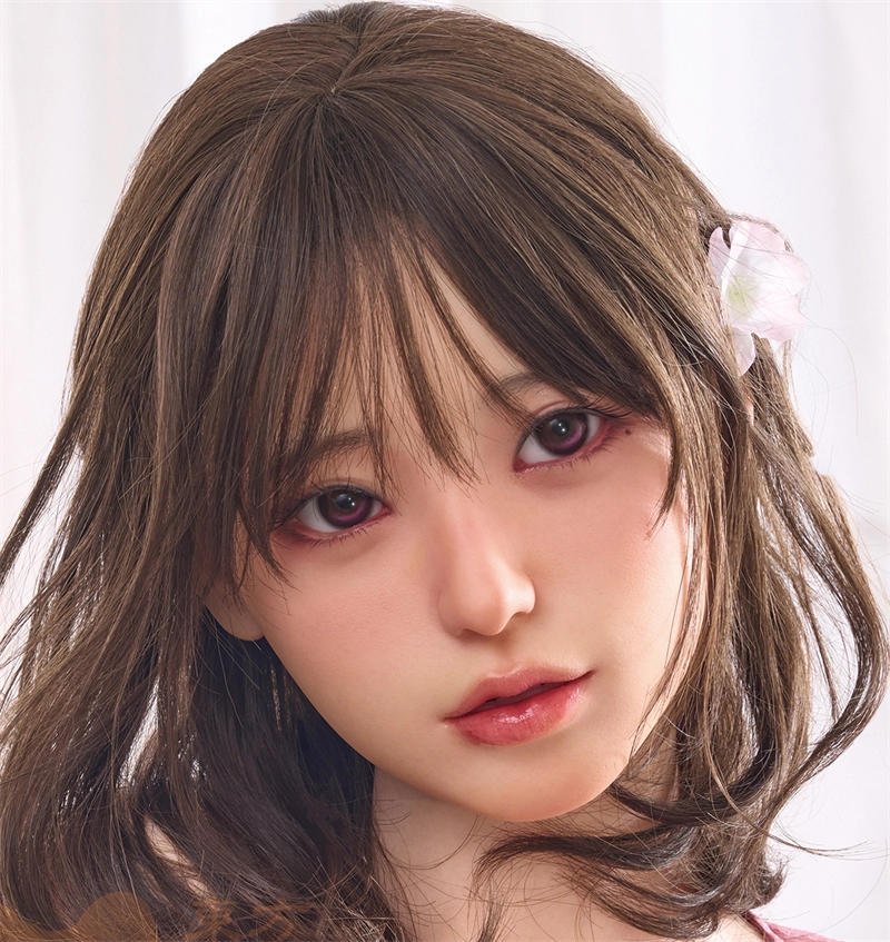 Irontech Silicone sex doll Head#S14 ROS Max Mouth Silk Grow Skin