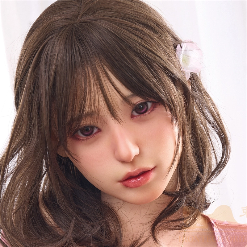 Irontech Silicone sex doll Head#S14 ROS Max Mouth Silk Grow Skin