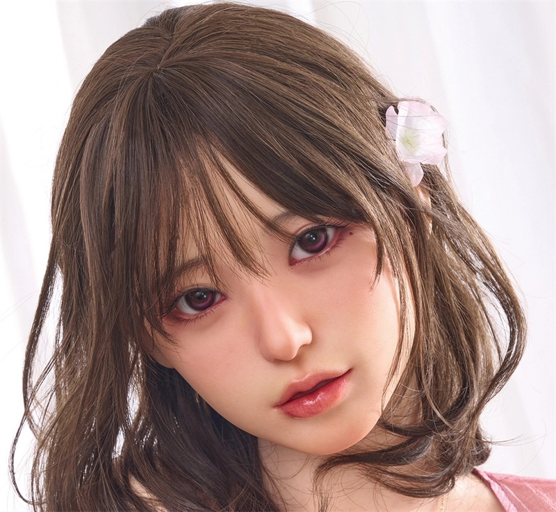 Irontech Silicone sex doll Head#S14 ROS Max Mouth Silk Grow Skin