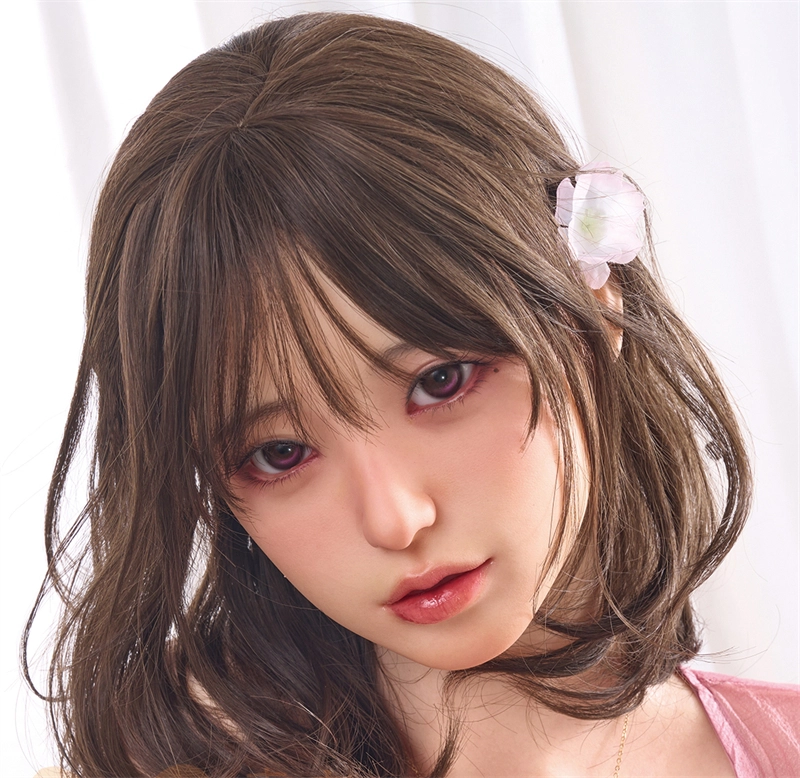 Irontech Silicone sex doll Head#S14 ROS Max Mouth Silk Grow Skin