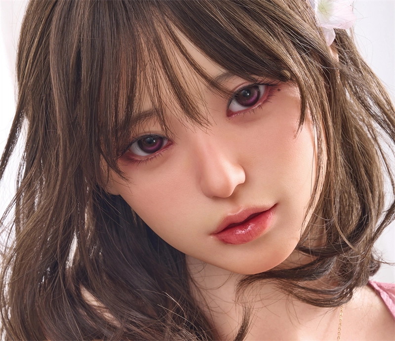 Irontech Silicone sex doll Head#S14 ROS Max Mouth Silk Grow Skin