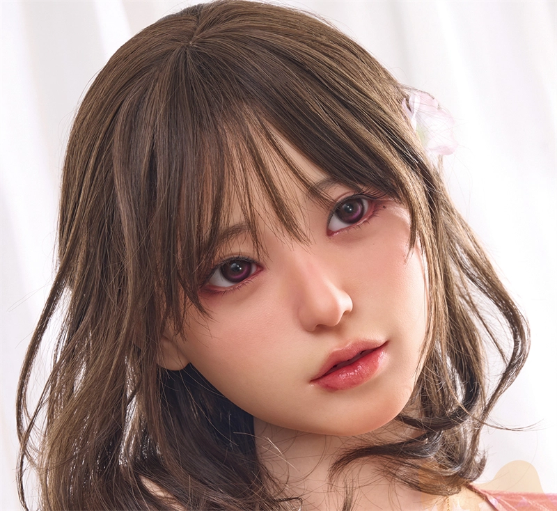 Irontech Silicone sex doll Head#S14 ROS Max Mouth Silk Grow Skin