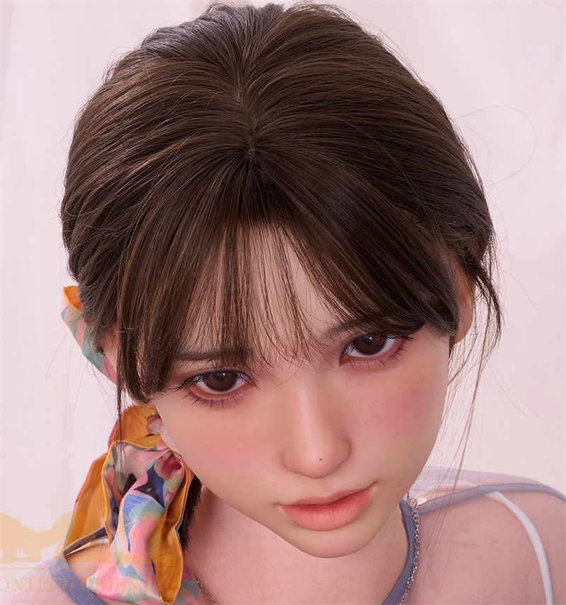 Irontech Silicone sex doll Head#S32 ROS Max Mouth Silk Grow Skin