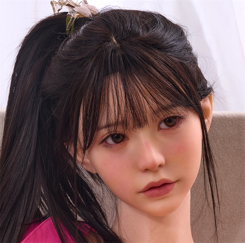 Irontech Silicone sex doll Head#T1 ROS Max Mouth Silk Grow Skin