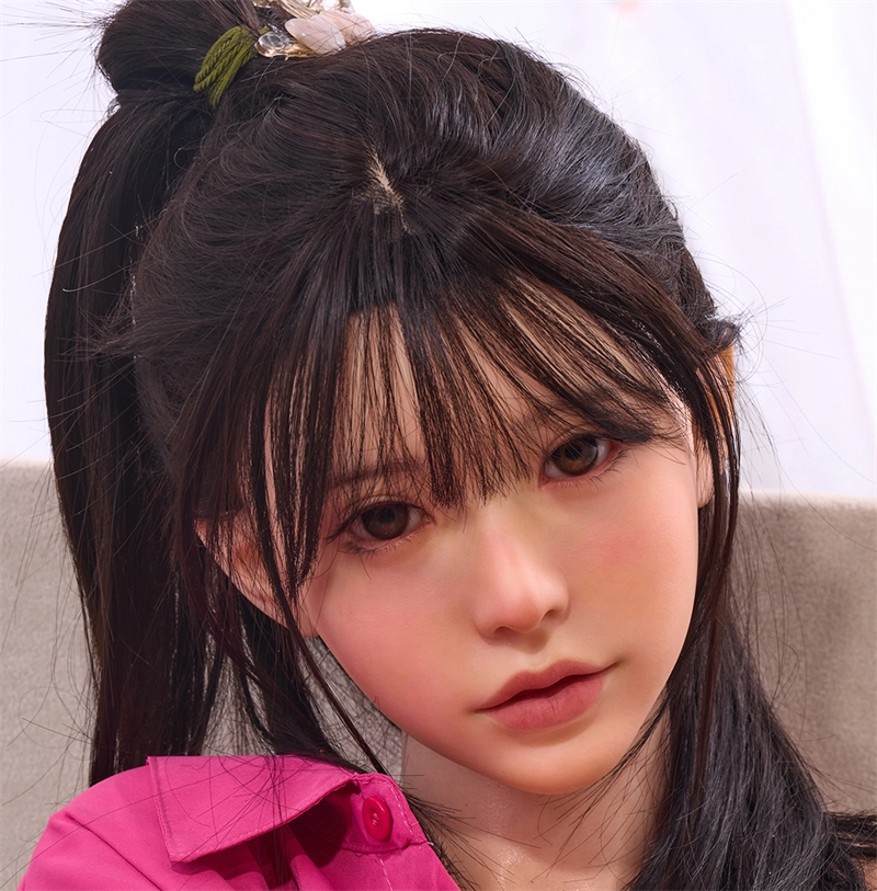 Irontech Silicone sex doll Head#T1 ROS Max Mouth Silk Grow Skin