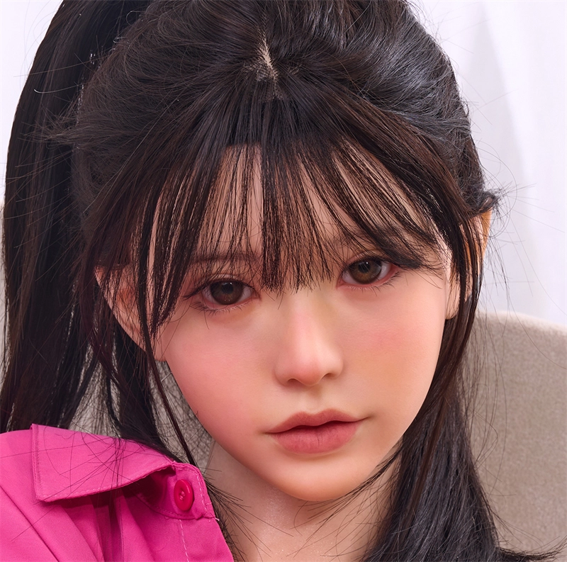 Irontech Silicone sex doll Head#T1 ROS Max Mouth Silk Grow Skin