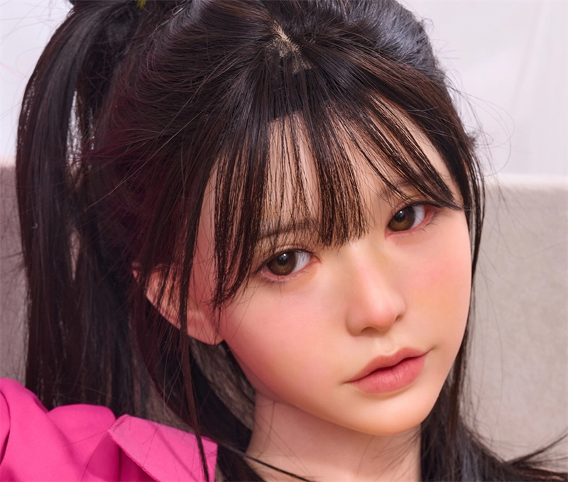 Irontech Silicone sex doll Head#T1 ROS Max Mouth Silk Grow Skin