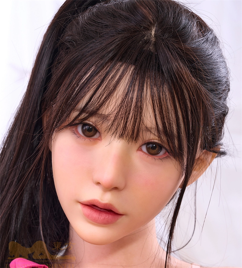 Irontech Silicone sex doll Head#T1 ROS Max Mouth Silk Grow Skin