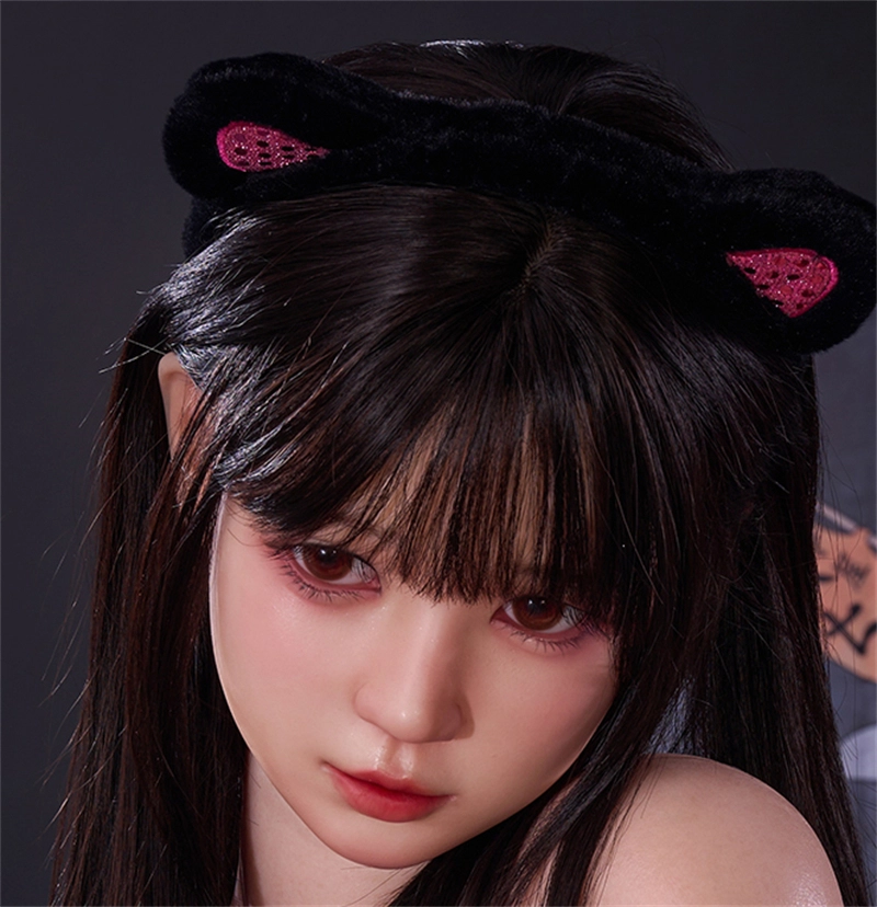 Irontech Silicone sex doll Head#T3 ROS Max Mouth Silk Grow Skin