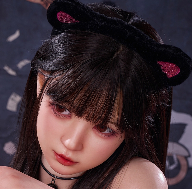 Irontech Silicone sex doll Head#T3 ROS Max Mouth Silk Grow Skin