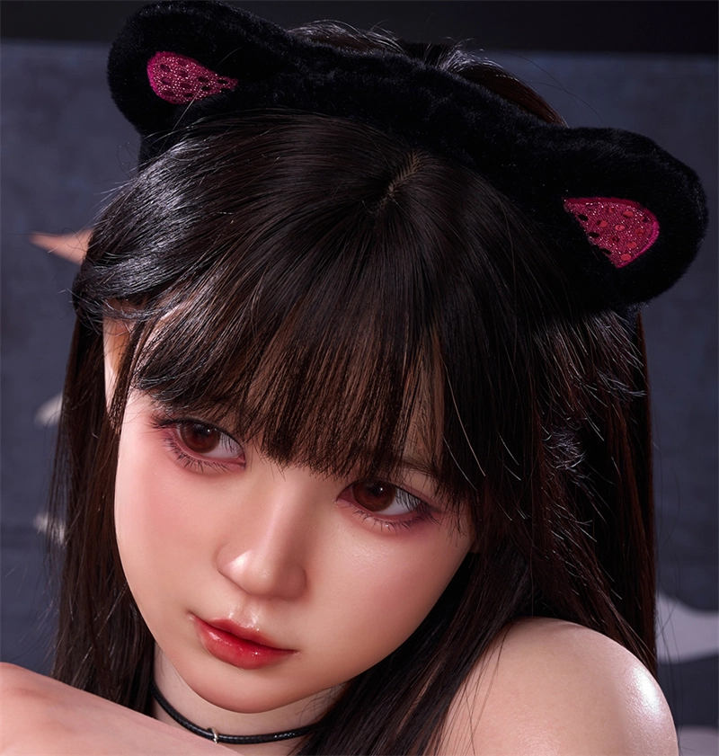 Irontech Silicone sex doll Head#T3 ROS Max Mouth Silk Grow Skin