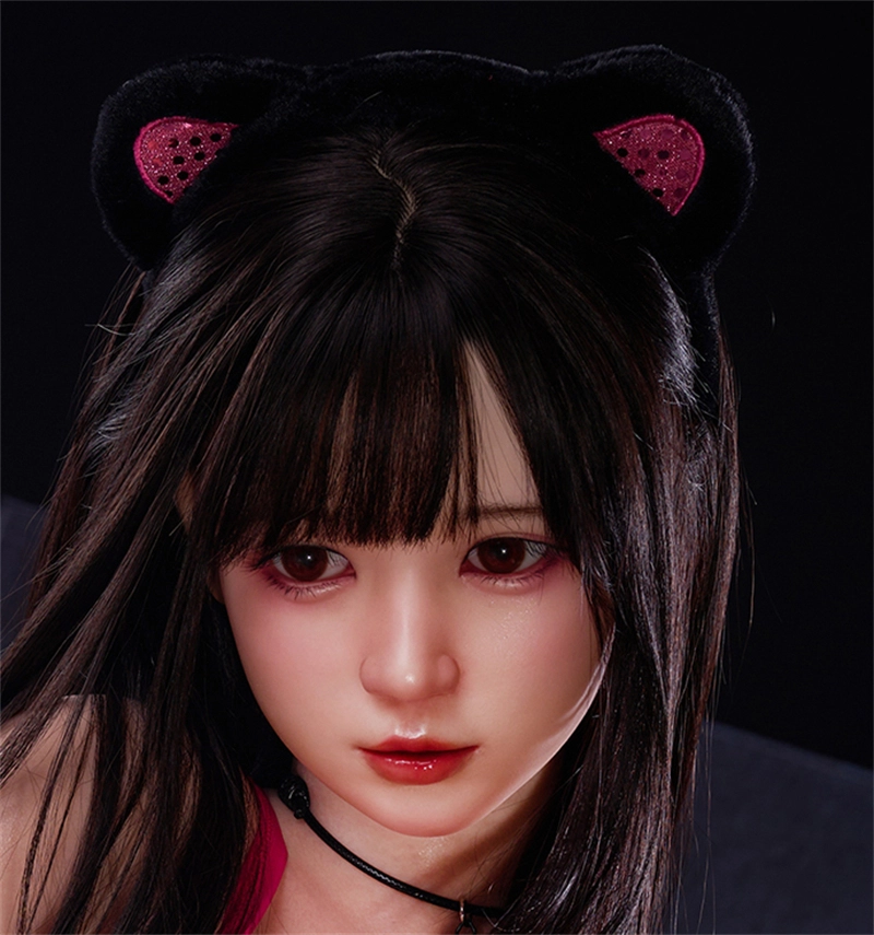 Irontech Silicone sex doll Head#T3 ROS Max Mouth Silk Grow Skin