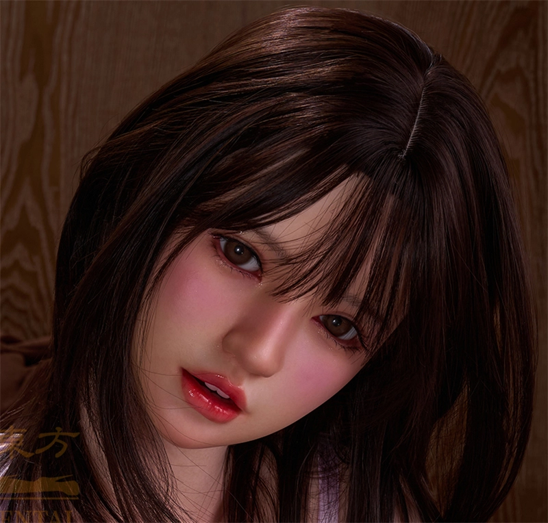 Irontech Silicone sex doll Head#T4 ROS Max Mouth Silk Grow Skin