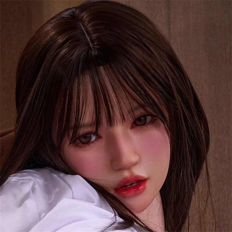 Irontech Silicone sex doll Head#T4 ROS Max Mouth Silk Grow Skin